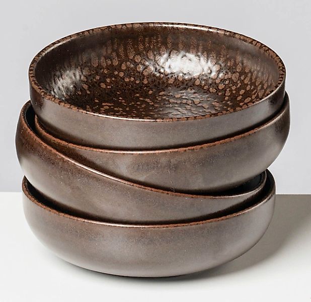 gipfelstück Müslischale »Glockenklang« 4 Stk. aus Steinzeug Scandi-Style, g günstig online kaufen