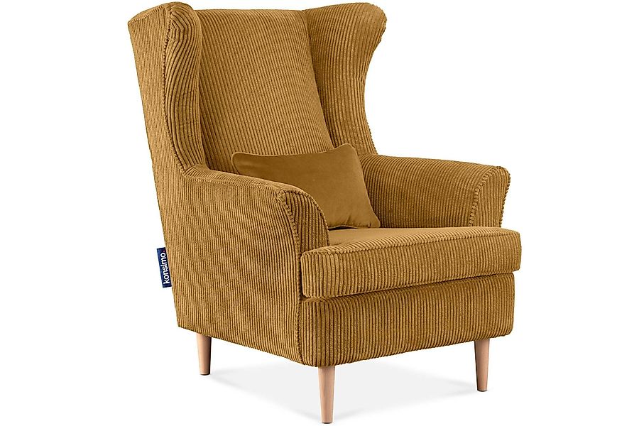 KONSIMO® Ohrensessel STRALIS Sessel, zeitloses Design günstig online kaufen