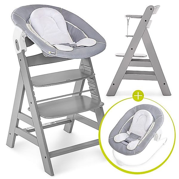 Hauck Hochstuhl Alpha Plus Grey - günstig online kaufen