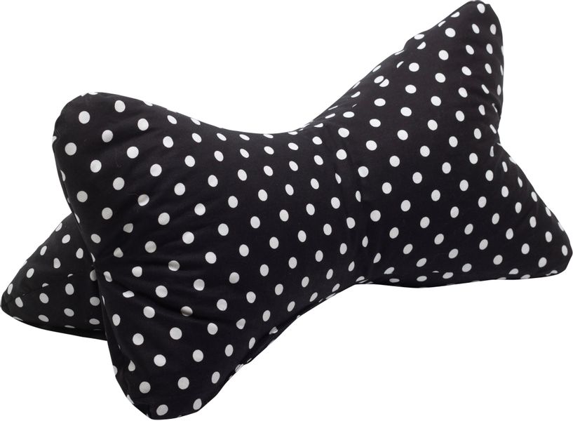 herbalind Nackenkissen "Leseknochen Schwarz mit Punkten 5807" günstig online kaufen