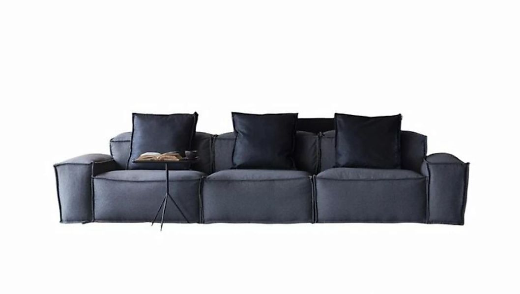 JVmoebel 4-Sitzer Gemütliche Couch 300cm Big Sofa Couchen Sofas Stoffsofa T günstig online kaufen