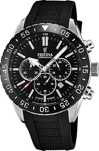 Festina Quarzuhr Festina Herren Uhr F20515/2 Silikonband, (Analoguhr), Herr günstig online kaufen