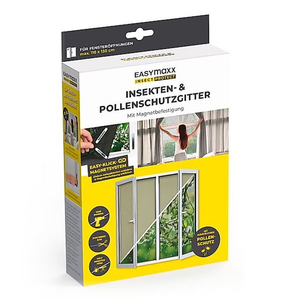 EASYmaxx Insektenschutz-Fensterrahmen Insect Protect Insekten- & günstig online kaufen
