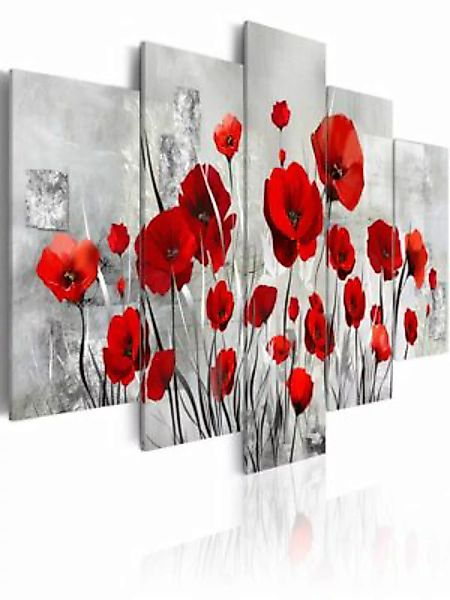 artgeist Wandbild Scarlet Cloud rot-kombi Gr. 200 x 100 günstig online kaufen