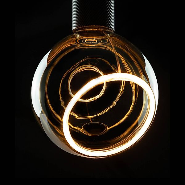 SEGULA LED-Leuchtmittel LED Floating Globe 150 smokey grau - 45°, E27, 1 St günstig online kaufen