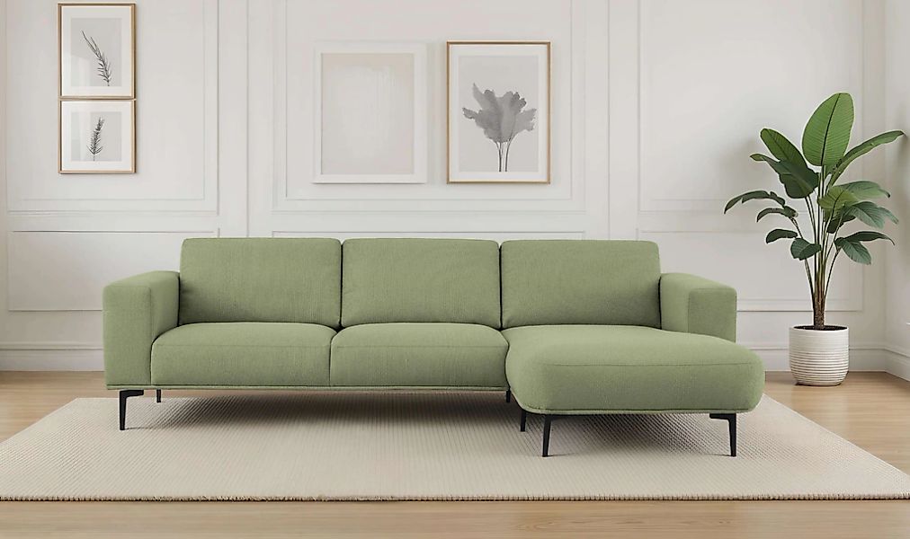 OTTO home Ecksofa "Lillith, 289 cm, L-Form, gemütlicher Sitzkomfort" Eckcou günstig online kaufen
