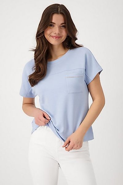 Monari Sweatshirt Sweatshirt Basic Kette Mit Rundhalsausschnitt günstig online kaufen