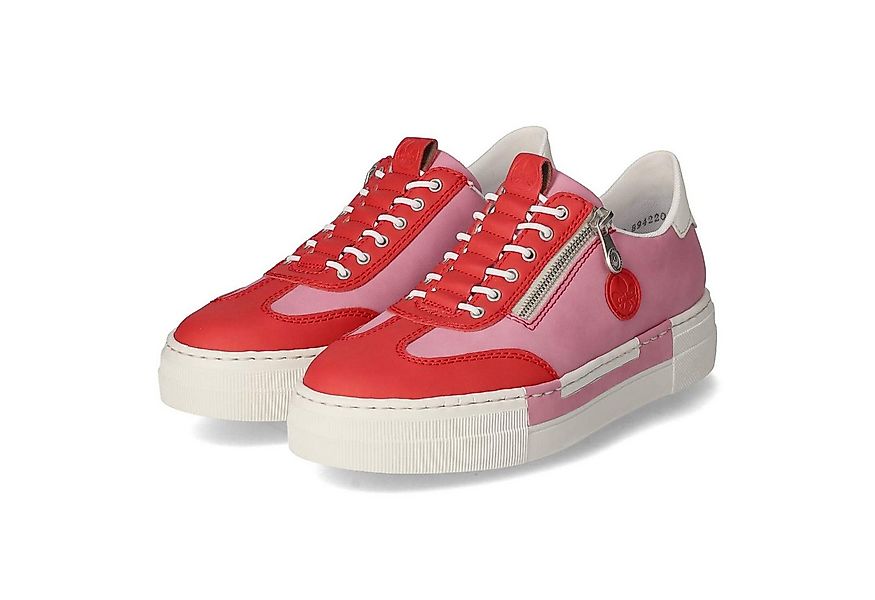 Rieker Rieker N4952-31 Damen Synthetik rot Schnürschuh günstig online kaufen