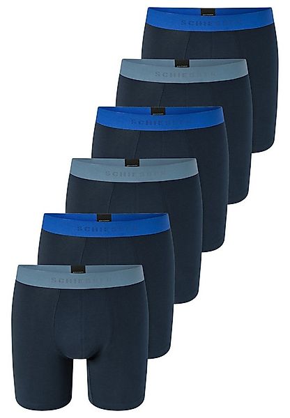Schiesser Retro Boxer 6er Pack 95/5 Cotton (Spar-Set, 6-St) Long Short / Pa günstig online kaufen