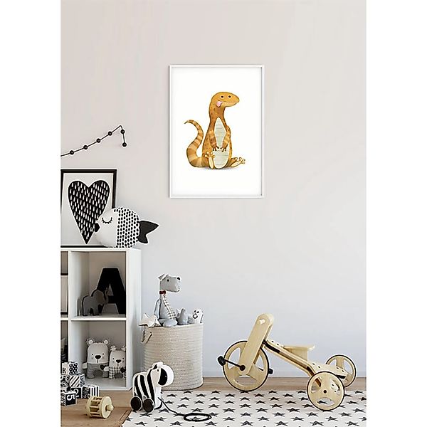Komar Wandbild Cute Lizard 30 x 40 cm günstig online kaufen