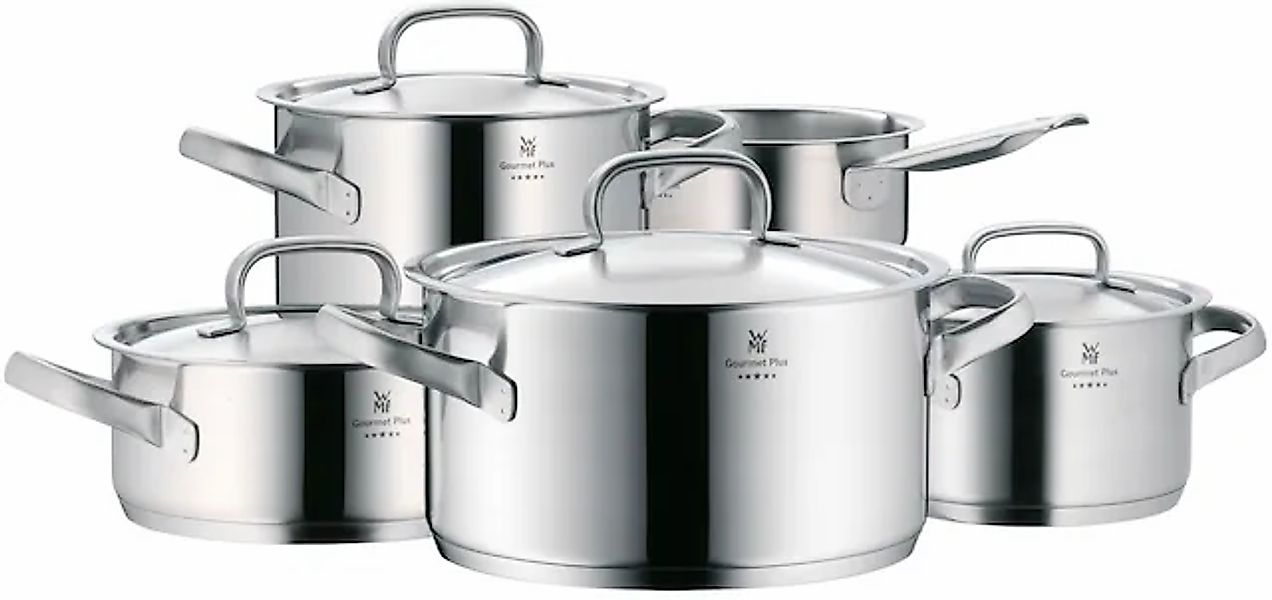 WMF Topf-Set »Gourmet Plus, Induktions Töpfe Set unbeschichtet mit Metallde günstig online kaufen