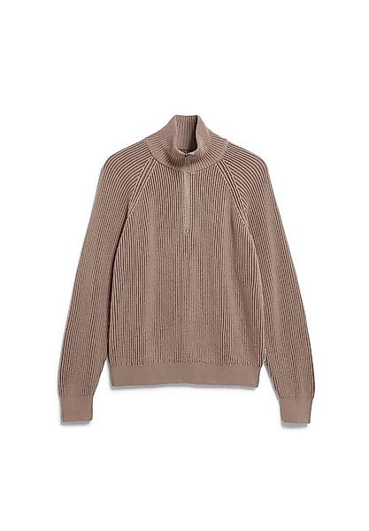 Armedangels Strickpullover TROYER VANISÉ Troyer mit Reißverschluss Loose Fi günstig online kaufen