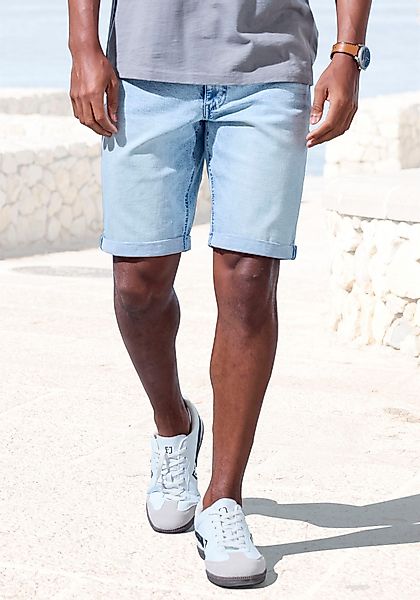 John Devin Jeansshorts "5-Pocket Shorts,", aus elastischer Denim-Qualität günstig online kaufen