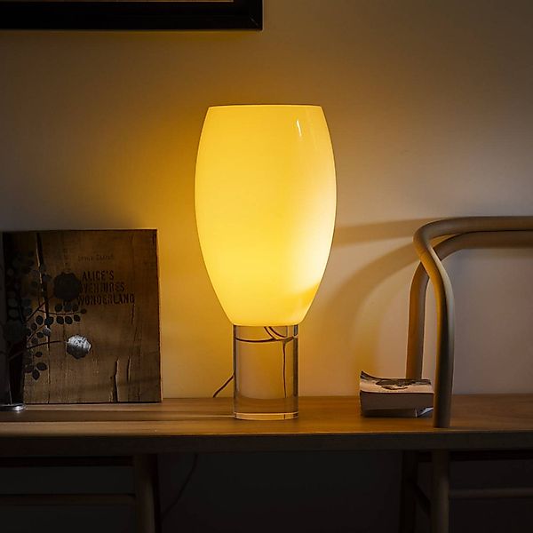 Foscarini Tischleuchte Buds 1, cipria, Glas, Kunststoff günstig online kaufen