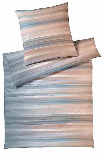 Elegante Bettwäsche "Swoosh" 2 Stk. angenehmes Hautgefühl günstig online kaufen