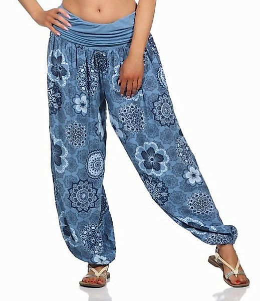 Aurela Damenmode Haremshose Sommerhose Damen Flatterhose leichte Yogahose l günstig online kaufen