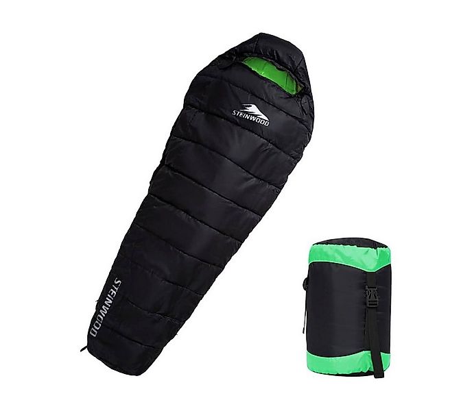 Steinwood Mumienschlafsack koppelbar extra breit 3-4 Season 210cm - Outdoor günstig online kaufen