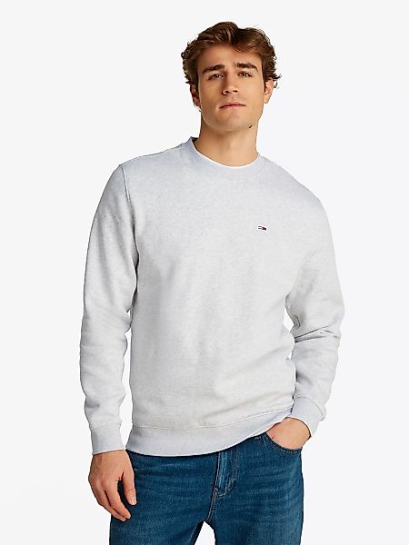 Tommy Jeans Sweatshirt "TJM REG S FLAG CREW", Mit besticktem Markenlogo auf günstig online kaufen