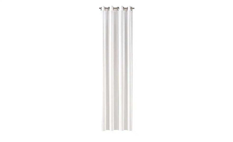 Verdi Ösenschal   ¦ weiß ¦ Synthetik ¦ Maße (cm): B: 140 H: 245 Gardinen & günstig online kaufen