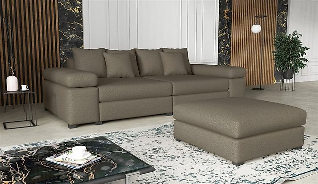 Fun Möbel Big-Sofa Couchgarnitur Megasofa Riesensofa AREZZO in Stoff, mit o günstig online kaufen