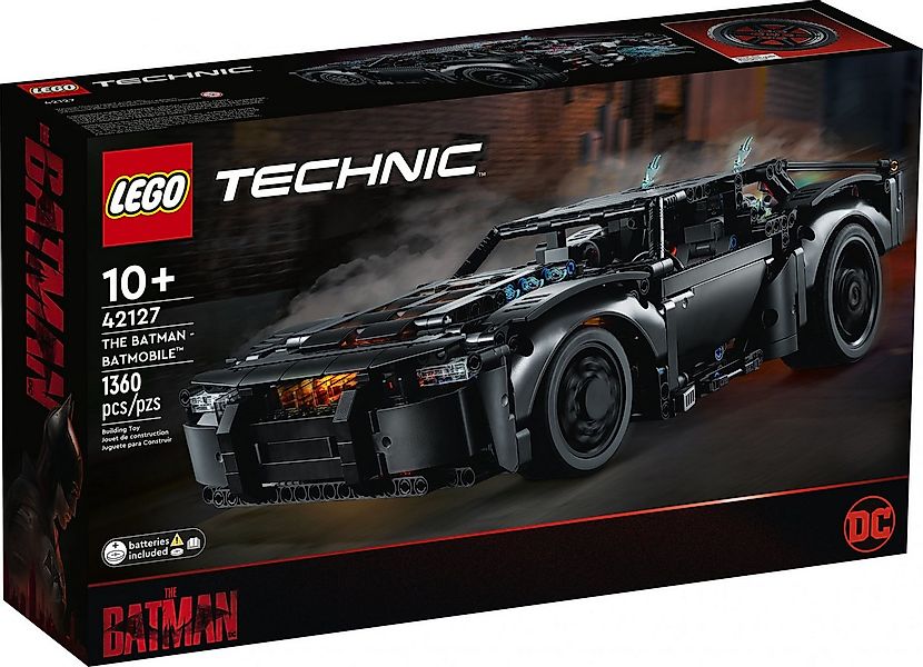 LEGO® LEGO® Technic 42127 BATMANS BATMOBIL™ Konstruktionsspielsteine, (1360 günstig online kaufen