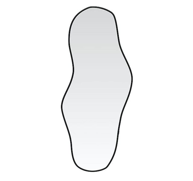 furnicato Wandspiegel Schwarz 60x25 cm (1-St) günstig online kaufen