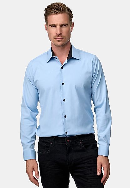 Rusty Neal Langarmhemd mit Weste und Krawatte günstig online kaufen