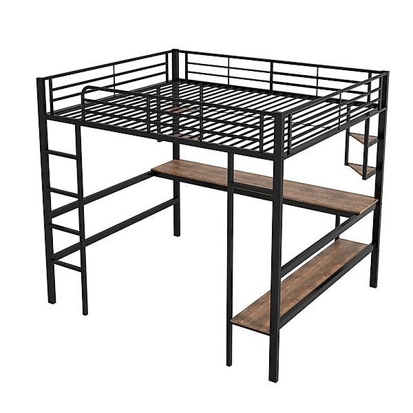 Gotagee Metallbett Bettgestell Jugendbett Gästebett Eisenbett mit Schreibti günstig online kaufen