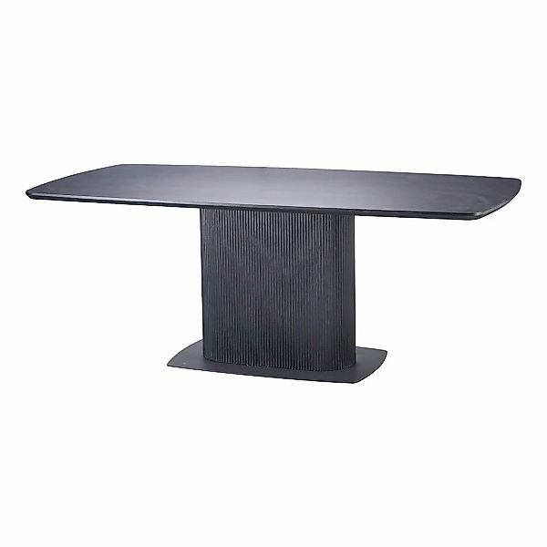 OTTO home Esstisch "Daleton" Tischplatte und Standfuß mit Holzstruktur, pfl günstig online kaufen