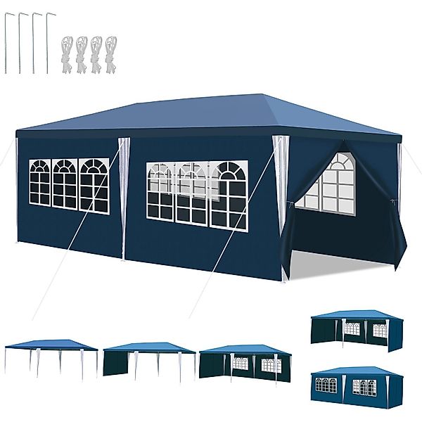 Clanmacy Pavillon Pavillon Markt Wasserfest Grillen günstig online kaufen