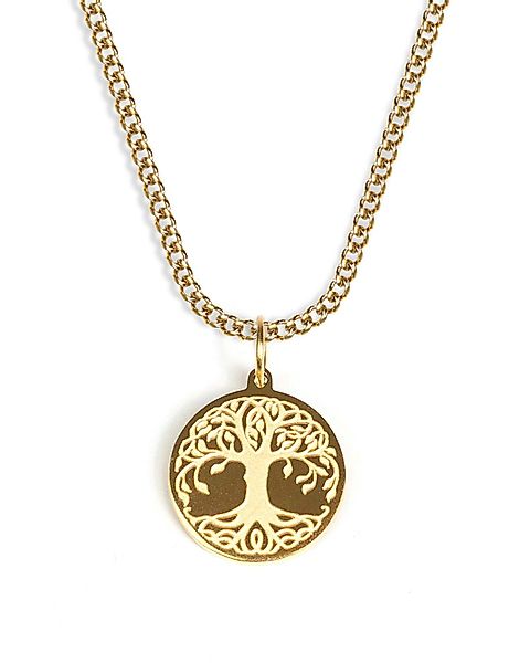 UNSHINEBAR Kette mit Anhänger Lebensbaum Halskette günstig online kaufen