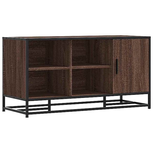 vidaXL Sitzbank Schuhbank Braun Eichen-Optik 100x40x53,5cm günstig online kaufen