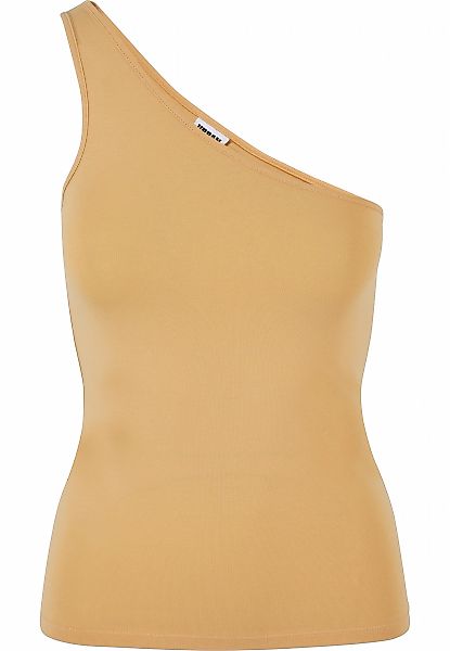 URBAN CLASSICS Tanktop "Urban Classics Damen Ladies Asymmetric Top" 1 Stk. günstig online kaufen