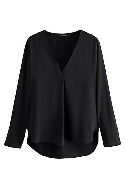 Next Langarmbluse Relaxed Fit Langärmlige Schlupfbluse günstig online kaufen