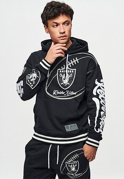 Recovered Kapuzensweatshirt NFL Raiders Nation im lockeren Schnitt günstig online kaufen