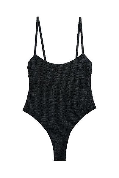 self Badeanzug Bauchformender Tanga-Badeanzug, hoher Beinschnitt günstig online kaufen