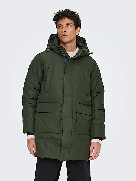 ONLY & SONS Parka "ONSCAM PARKA OTW" mit Kapuze günstig online kaufen