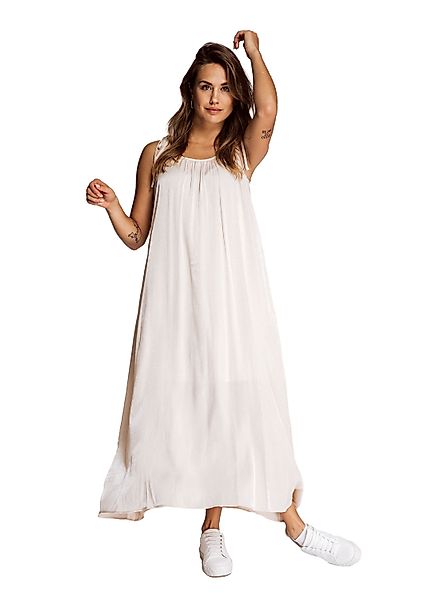 Zhrill Shirtkleid Maxi-Sommerkleid TISA Altweiß (0-tlg) günstig online kaufen