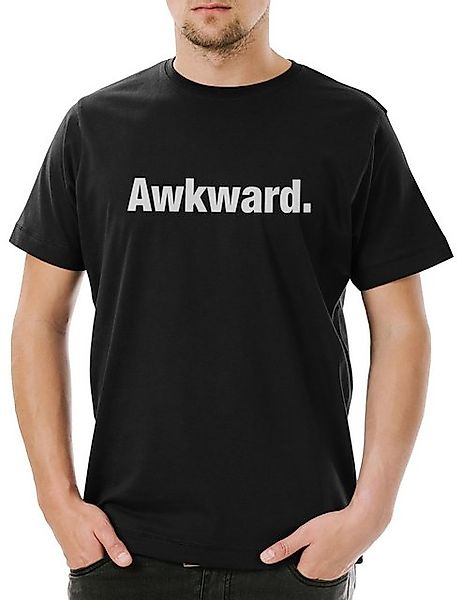 Urban Backwoods Print-Shirt Awkward Herren T-Shirt Pessimismus Nihilist Ske günstig online kaufen