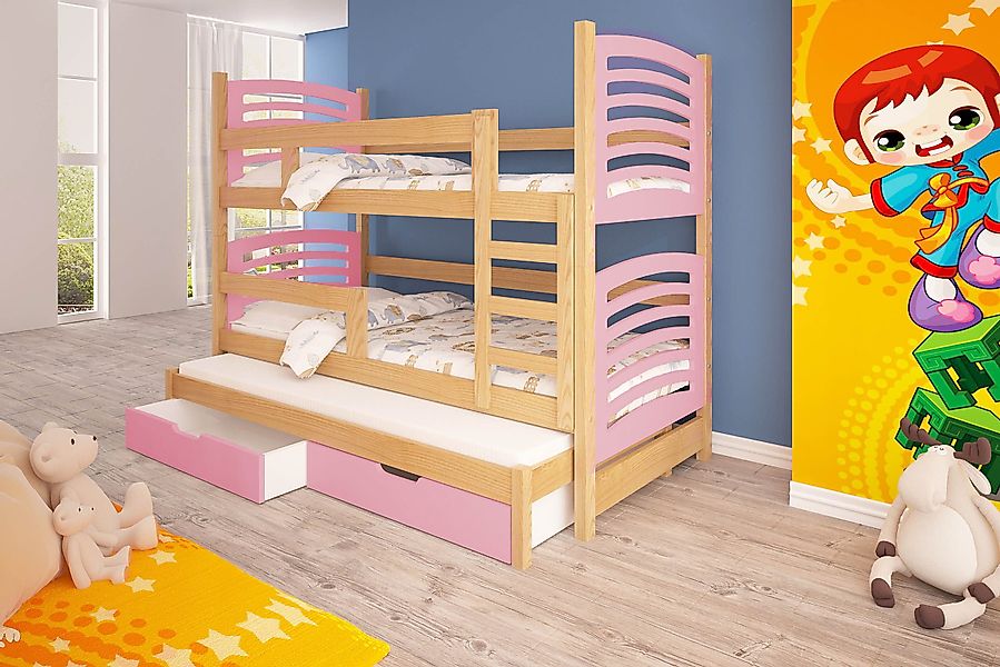 thematys Hochbett Etagenbett optional mit Ausziehbett günstig online kaufen