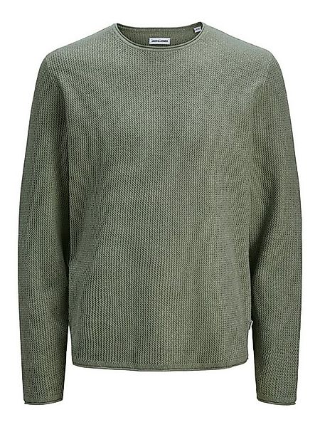 Jack & Jones Rundhalspullover JJECOOPER KNIT CREW NECK NOOS in Strick Optik günstig online kaufen