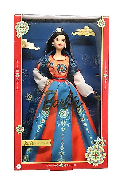 Barbie Handpuppe Barbie Signature Doll, Lunar New Year Doll mit schwarzen H günstig online kaufen
