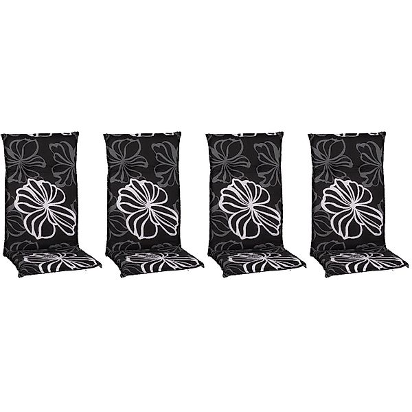 Beo Saumauflage Boston 4er-Set Hochlehner Schwarz-Weiß günstig online kaufen