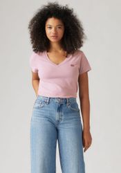 Levis V-Shirt "Perfect Tee" mit kleinem Batwing- Logo günstig online kaufen