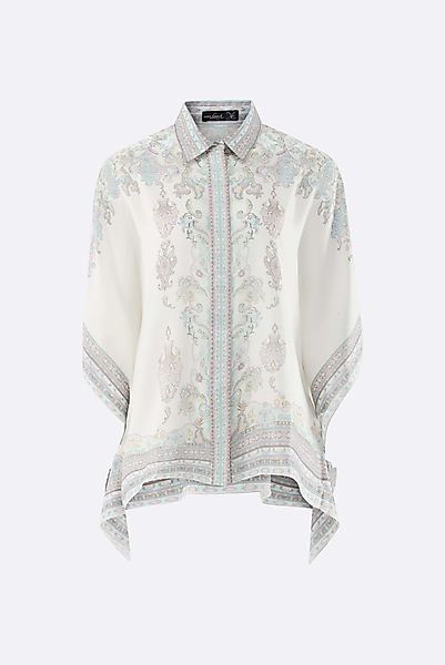 Tunika aus Seide mit Paisley-Druck günstig online kaufen