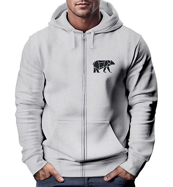 Neverless Sweatjacke Zip-Hoodie Sweatjacke mit Kapuze günstig online kaufen