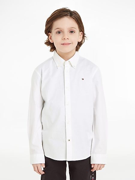 Tommy Hilfiger Langarmhemd BOYS STRETCH OXFORD günstig online kaufen