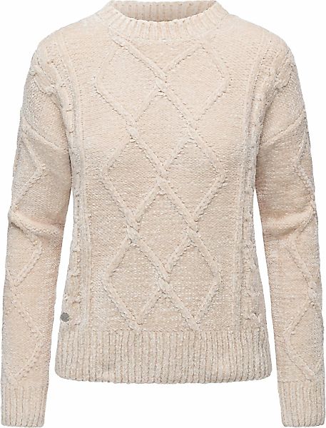Ragwear Strickpullover "Jannina" Gestrickter gemusterter Pullover günstig online kaufen