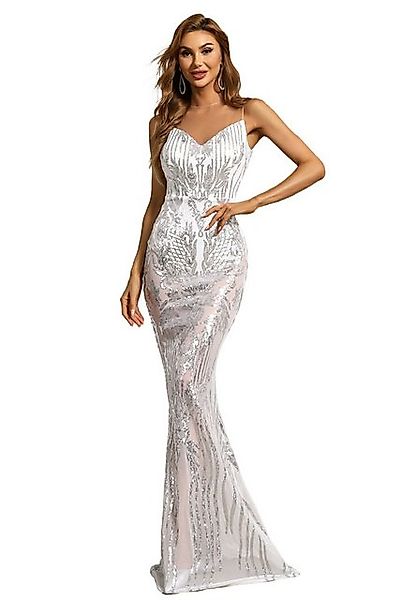 Moda Minx Jerseykleid Larissa Long Dress mit schimmernden Elementen günstig online kaufen