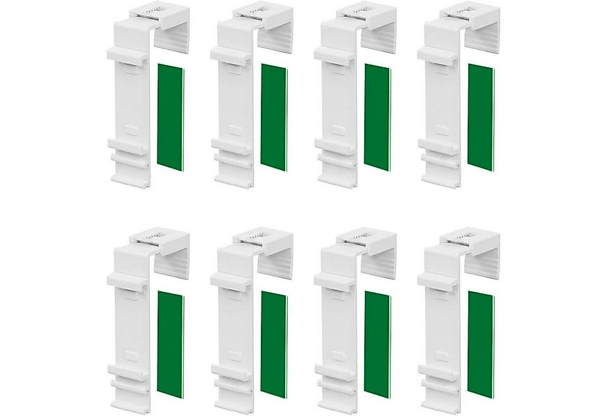 LuxusKollektion Jalousie Klemmfix Halterung 8 Stk Klemmhalter lang für Klem günstig online kaufen